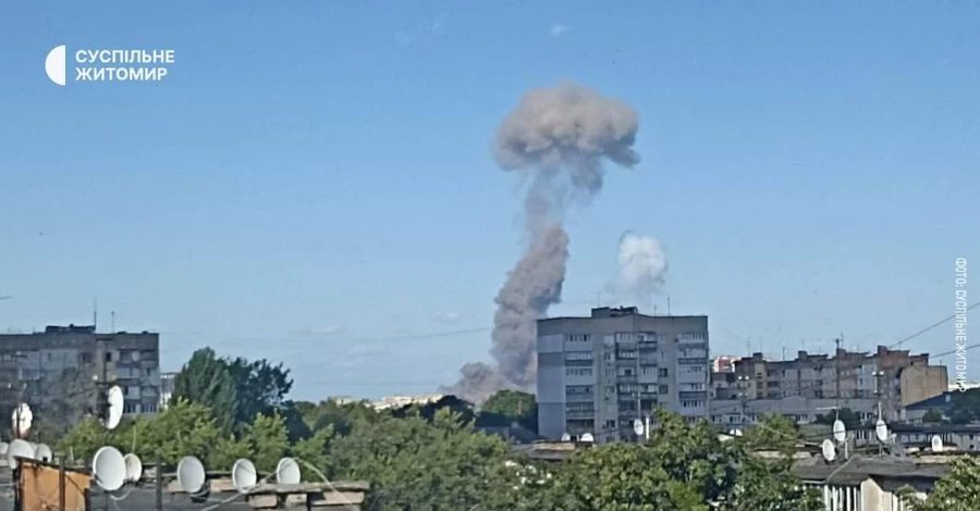 На трасі біля Житомира стався вибух на АЗС - двоє людей загинули, рух паралізовано