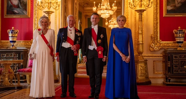  Макрон начал первый с 2008 года официальный президентский визит в Великобританию