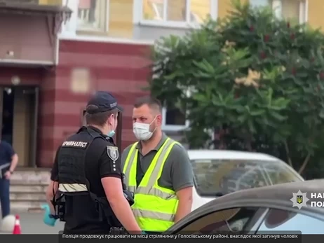 В сети показали видео убийства полковника СБУ в Киеве