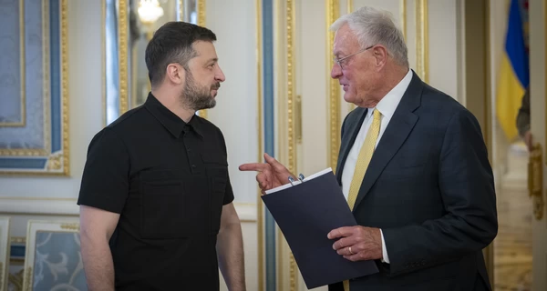 Зеленский встретился с Келлогом в Киеве тет-а-тет и в расширенном формате