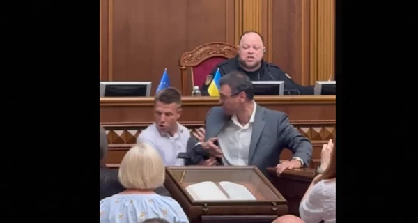 В Верховной Раде Гетманцев и Гочаренко подрались из-за сои