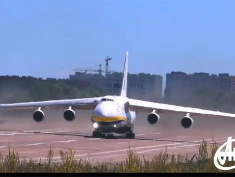 У «Руслані», що пролетів днями над Києвом, замінили всі основні російські комплектуючи, - «Антонов»