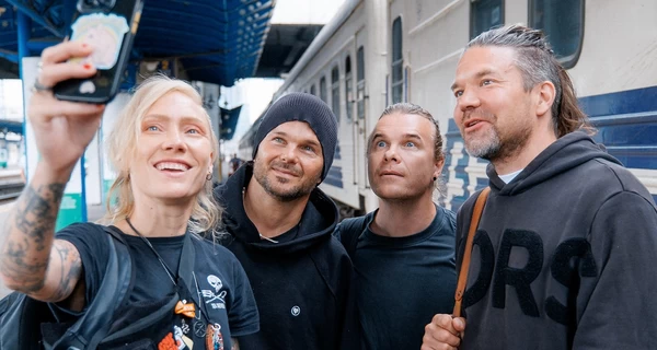 Хедлайнер Atlas Festival рок-группа The Rasmus прибыла в Киев