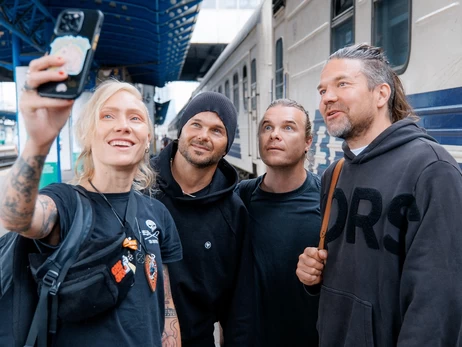 Хедлайнери Atlas Festival рок-гурт The Rasmus прибув до Києва