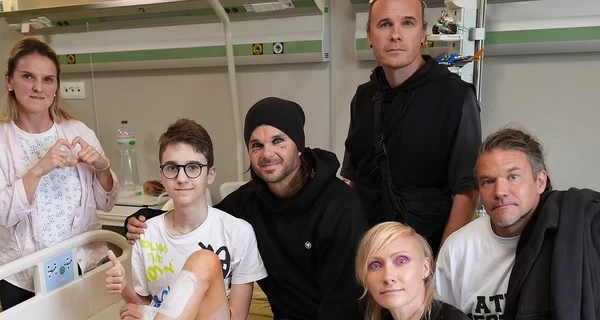 Группа The Rasmus во время визита в Киев посетила 