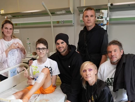 Группа The Rasmus во время визита в Киев посетила 