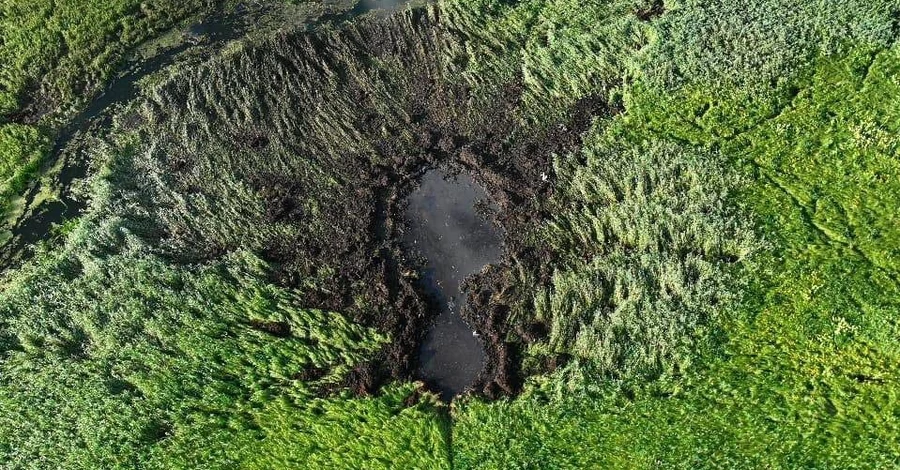 ДБР показало місце аварії французького винищувача Mirage-2000 біля Луцька