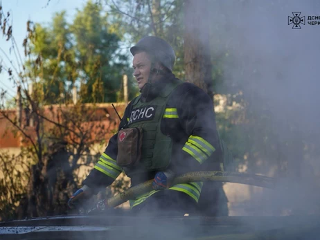 Росія атакувала Черкаси ракетами зі шрапнеллю, у місті - два осередки падіння уламків