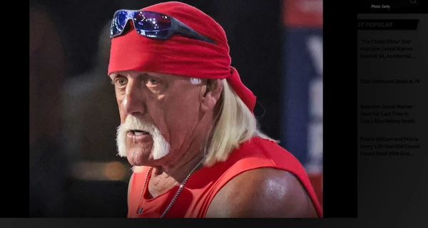 Умер легенда рестлинга Халк Хоган, известный под прозвищем 