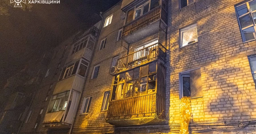 Окупанти понад три години атакували Харків та область КАБами, балістикою та дронами