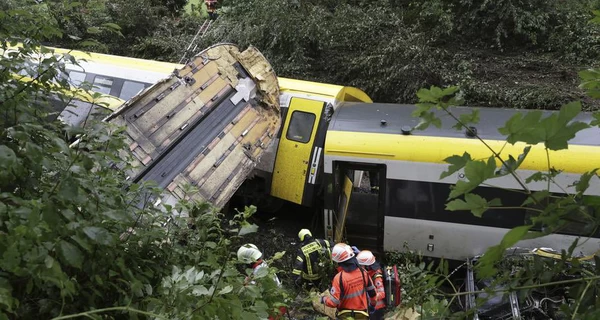 В Германии в результате железнодорожной аварии пострадали пятеро украинцев