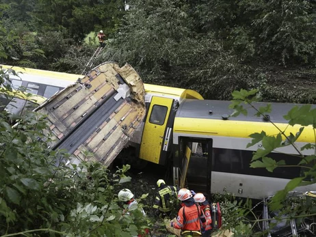 В Германии в результате железнодорожной аварии пострадали пятеро украинцев