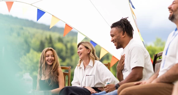 Зеленская, Кароль и Беленюк посетили летний лагерь для детей, пострадавших от войны