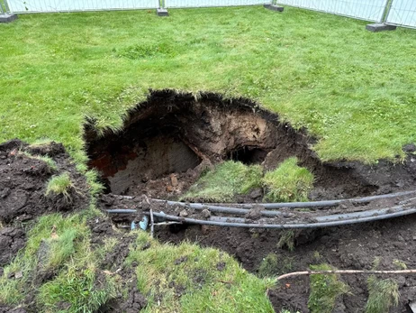 У Харкові через зсув ґрунту виявили старовинні катакомби