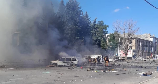 Россияне атаковали Дружковку дронами - минимум пятеро раненых, много разрушений