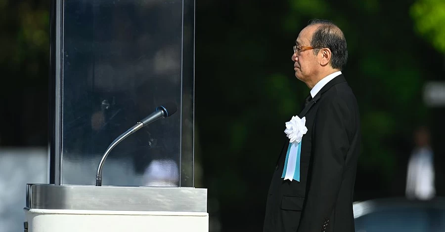 У 80-ту річницю Хіросіми мер міста згадав війни в Україні та на Близькому Сході