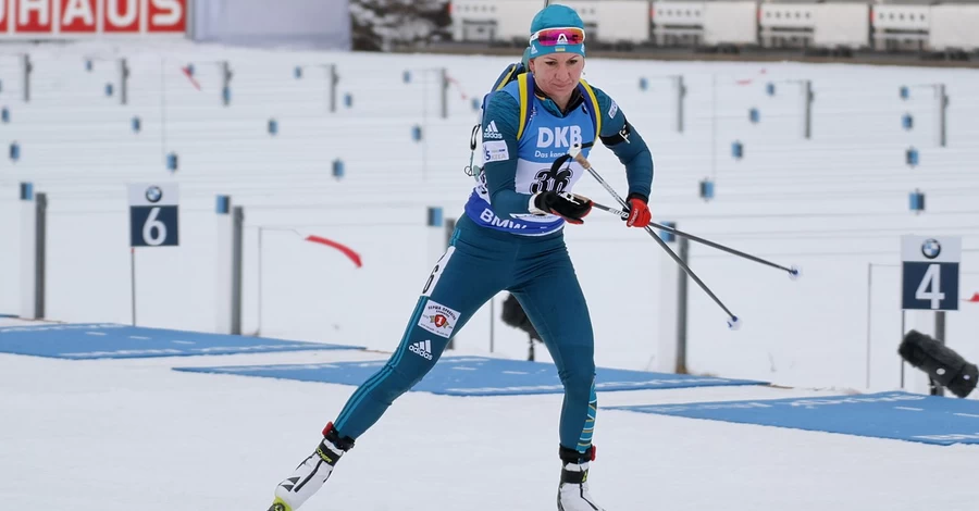 Украинская биатлонистка Елена Пидгрушная впервые стала мамой