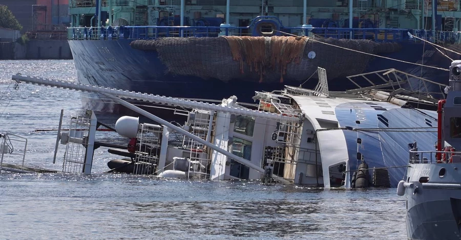 В Санкт-Петербурге затонул новейший российский буксир 