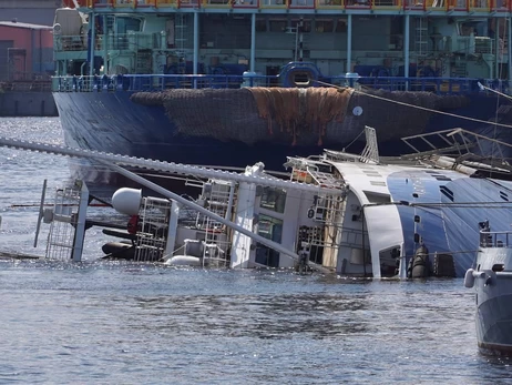 В Санкт-Петербурге затонул новейший российский буксир 