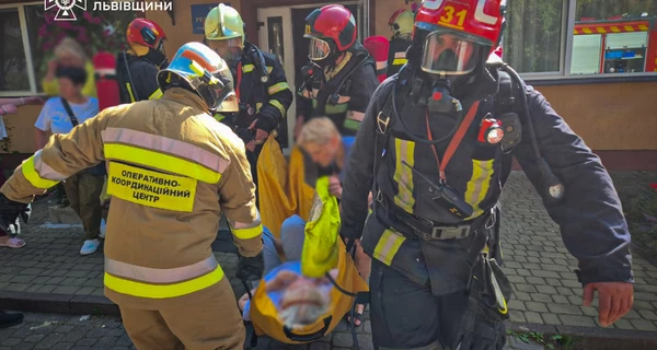 В пансионате для пожилых людей возле Львова произошел пожар