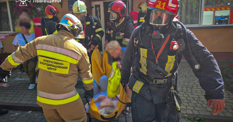 В пансионате для пожилых людей возле Львова произошел пожар