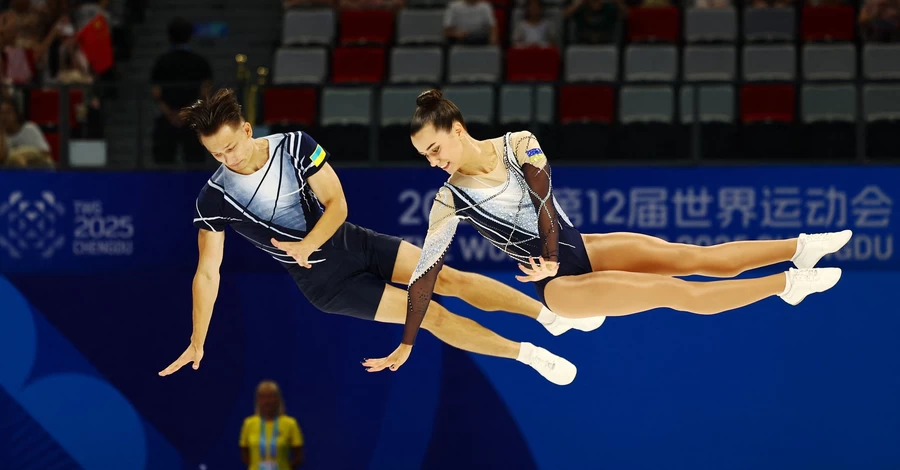 Українці вперше в історії здобули медаль зі спортивної аеробіки