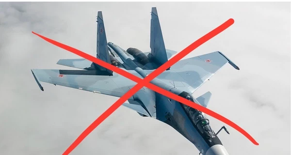 Войска РФ потеряли истребитель Су-30СМ в районе Змеиного, - ВМС Украины 
