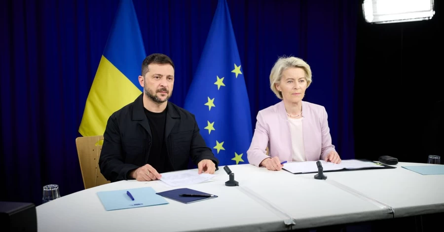 Зеленський дві години радився з лідерами ЄС та вирушив до Вашингтону