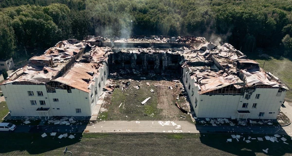 Корпус Сумского госуниверситета разрушен в результате российской атаки