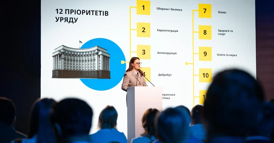 Підвищення зарплат, безкоштовний чекап та мораторій на перевірки бізнесу - Свириденко озвучила програму дій уряду