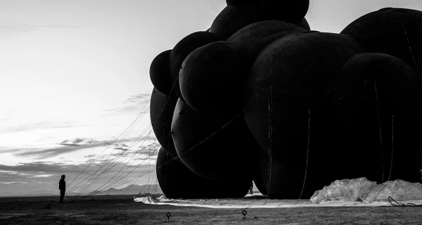 Буря уничтожила украинскую инсталляцию на фестивале Burning Man в США 