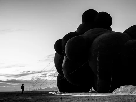 Буря знищила українську інсталяцію на фестивалі Burning Man у США 