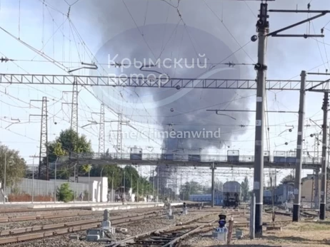 Силы спецопераций Украины поразили железнодорожную станцию и нефтебазу в Крыму