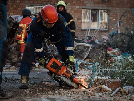 В Киеве из-за ночной атаки повреждены депо 