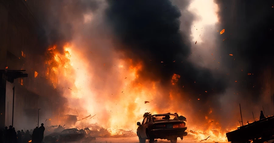 В российском Подмосковье прогремели взрывы, горит химзавод