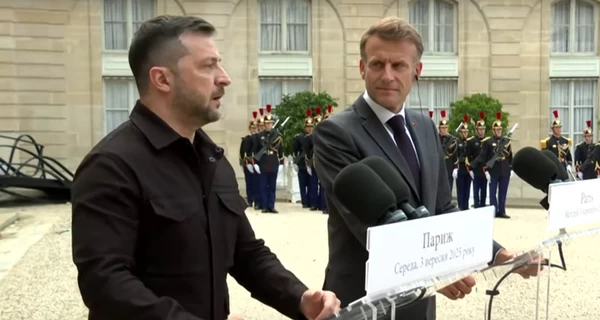 Макрон запевнив, що ЄС готовий надати Україні гарантії того ж дня, коли буде підписано мир.