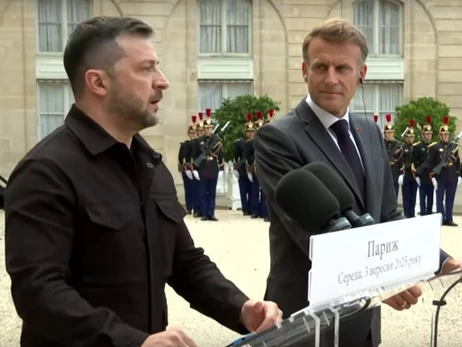 Макрон запевнив, що ЄС готовий надати Україні гарантії того ж дня, коли буде підписано мир.