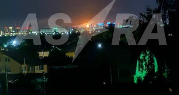 В Рязанской области горит НПЗ, а в Липецкой сбитый БпЛА повредил жилой дом