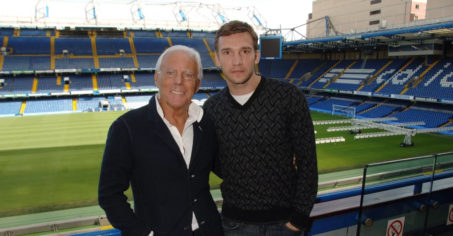 Андрій Шевченко відреагував на смерть Джорджо Армані: Я втратив друга