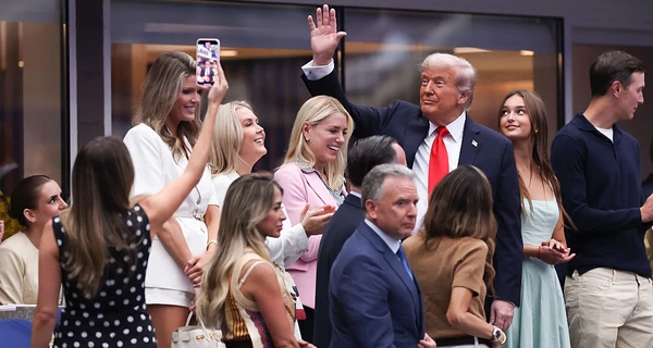 Появление Трампа на финале US Open вызвало смешанную реакцию болельщиков