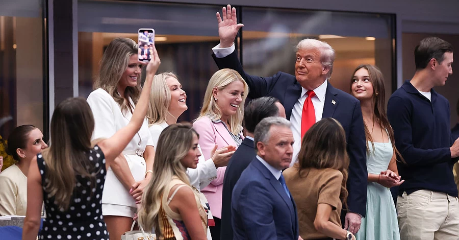 Поява Трампа на фіналі US Open викликала змішану реакцію вболівальників