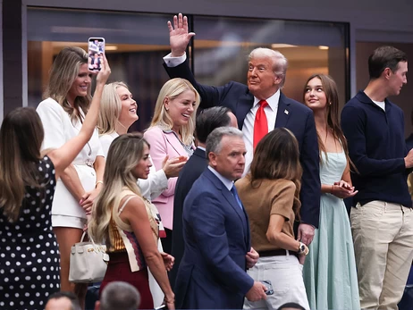 Поява Трампа на фіналі US Open викликала змішану реакцію вболівальників