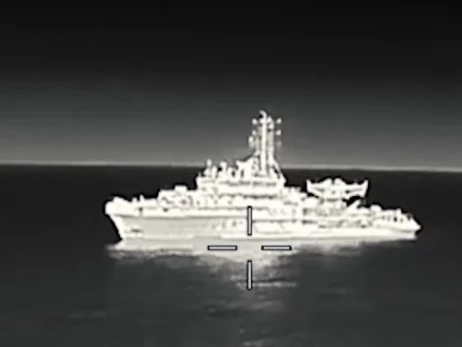 У розвідці підтвердили ураження корабля Чорноморського флоту РФ