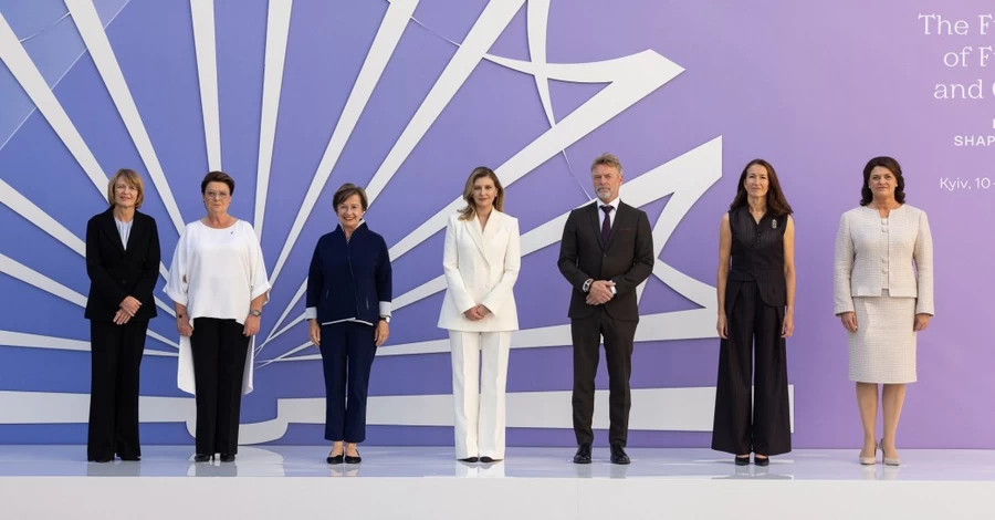 У Київ на саміт Зеленської приїхали перші леді та джентльмени шести країн