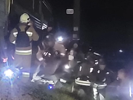 Аварія під Києвом сталася через детонацію боєприпасів у вантажному поїзді, - ЗСУ