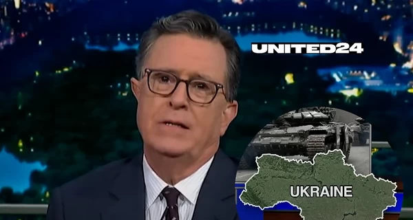 В США показали в эфире популярного шоу карту Украины без Крыма