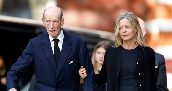 Герцога Кенского впервые увидели на публике после смерти жены