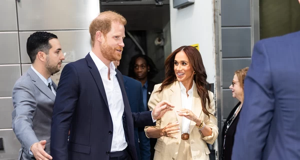 Меган Маркл поздравила принца Гарри с 41-летием, показав его архивное фото с военной службы