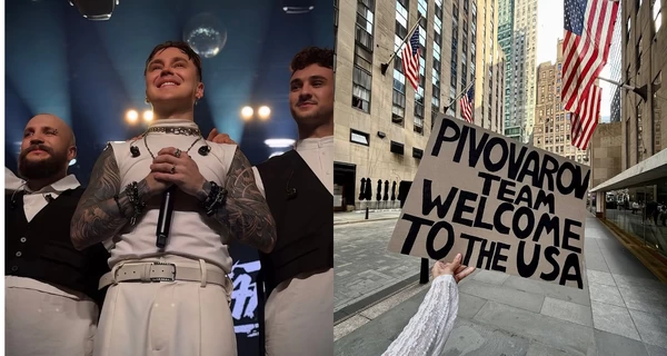 Артем Пивоваров выступил на Таймс-сквер в Нью-Йорке