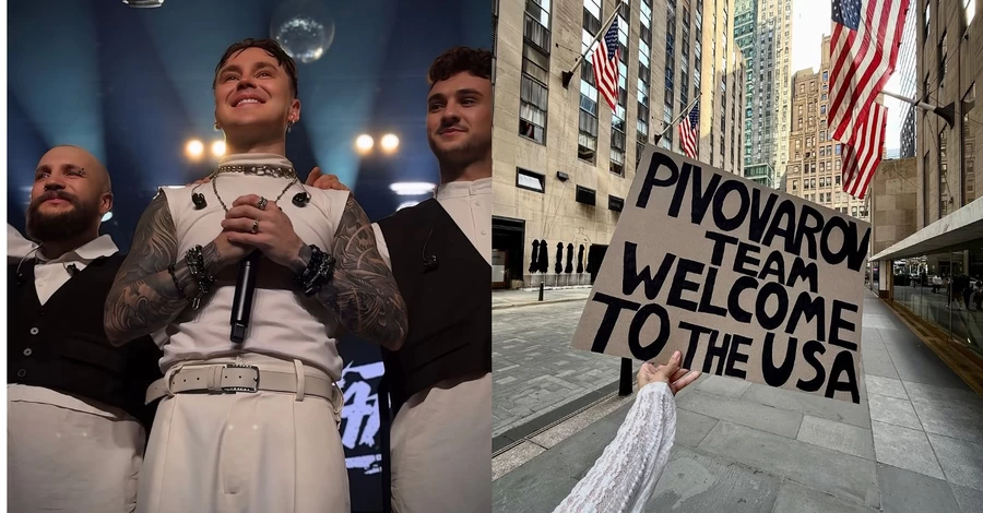 Артем Пивоваров выступил на Таймс-сквер в Нью-Йорке